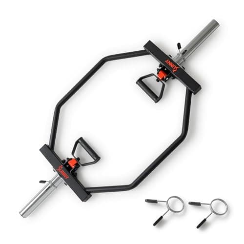 Sunny Health Olympic Hex Trap Bar (swivel handles)