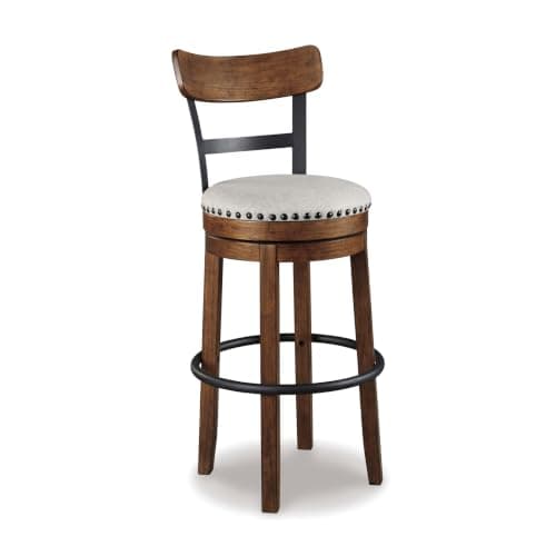 Signature Design by Ashley Valebeck 30-in Swivel Bar Stool with Back
