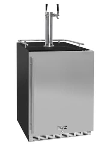 Kegco HK38BSU-2 24-in Dual-Tap Undercounter Kegerator