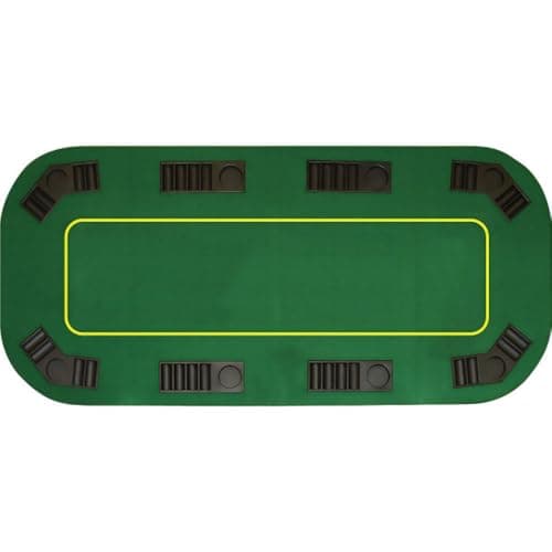 Trademark Poker Solid Wood Folding Poker Table Top (78.5 x 36 in)
