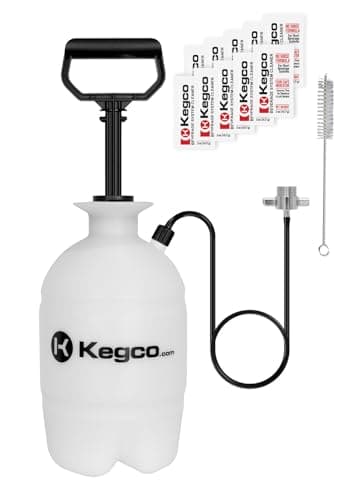 Kegco 1-Gallon Hand-Pump Kegerator Cleaning Kit
