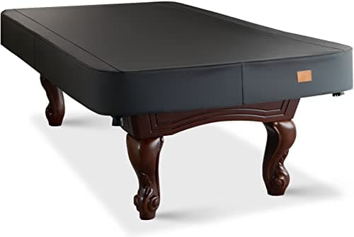 BEARCOVER Heavy-Duty Leatherette Pool Table Cover