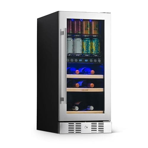 NewAir 15-in Dual-Zone Beverage & Wine Cooler