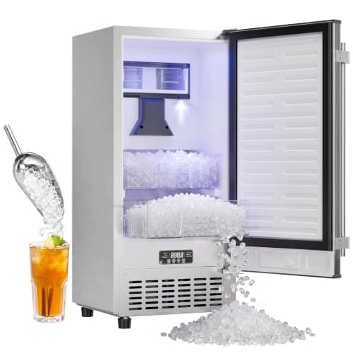 Coolake 15-in Undercounter Nugget Ice Maker (100 lb/day)