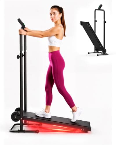 AKLUER Dual Flywheel Manual Treadmill (foldable)