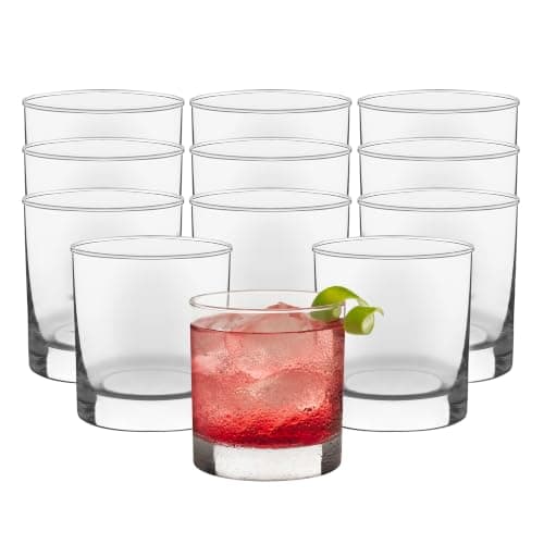 Libbey Heavy Base Rocks Glasses, 11 oz (set of 12)