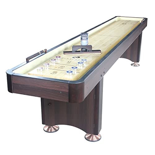 Playcraft Woodbridge Shuffleboard Table with Storage Cabinet
