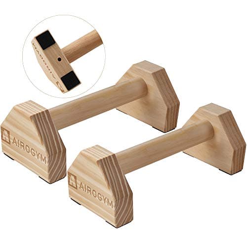 Wooden Parallettes / Push-Up Bars (pair)