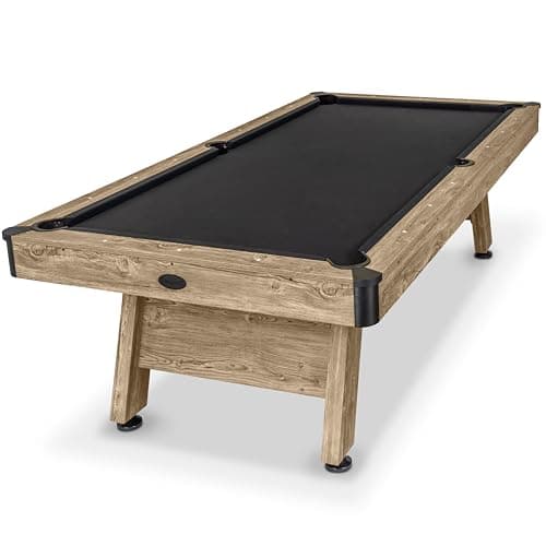 GoSports 8 ft Pool Table (wood finish, accessories included)