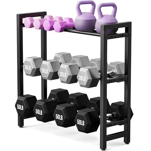 3-Tier Dumbbell Rack (390 lb)