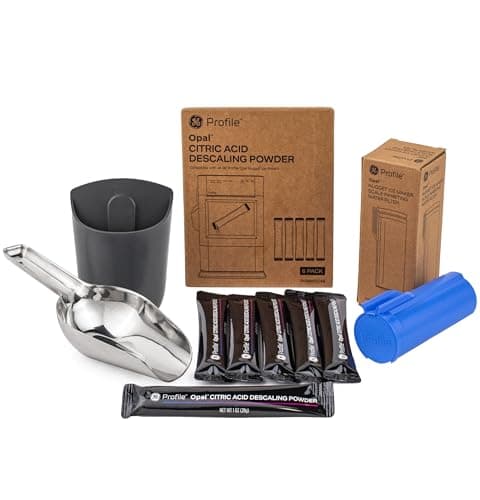 GE Profile Opal Upgrade Kit (scale-inhibiting filter + descaling powder + scoop)