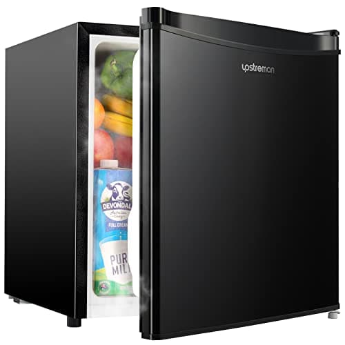 Upstreman 1.7 cu ft Mini Fridge with Freezer