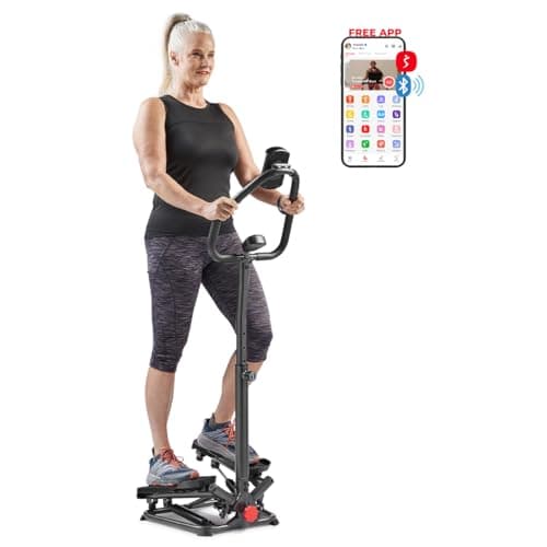 Sunny Health & Fitness Smart Twist Stepper with Handlebar (SF-S020027SMART)