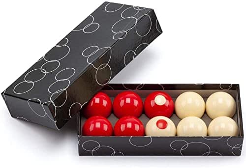 Champion Regulation Bumper Pool Ball Set (10 balls, 2-1/8 in)