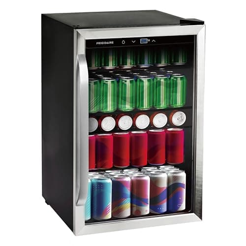 Frigidaire 126-Can Beverage Refrigerator (stainless)