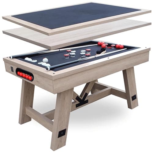 Freetime Fun 54-in Bumper Pool Table Set