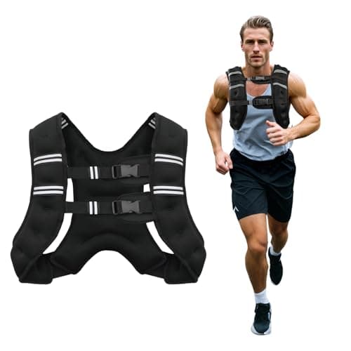 Poudee Adjustable Weighted Vest (20 lb)