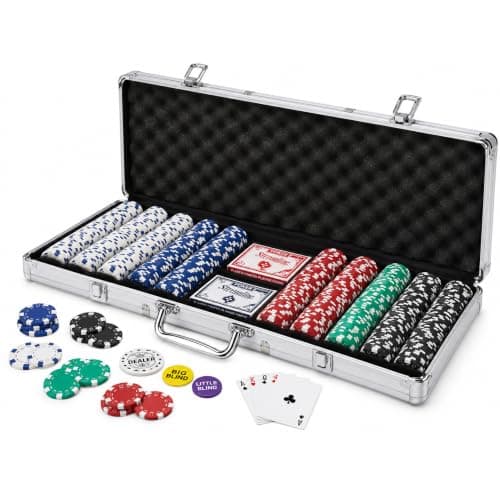 Fat Cat 500-Count Poker Chip Set (aluminum case)