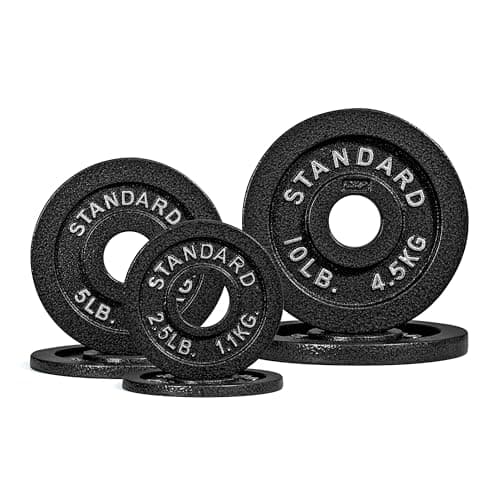 CAP Olympic Cast Iron Small Plate Set (2.5 / 5 / 10 lb pairs)