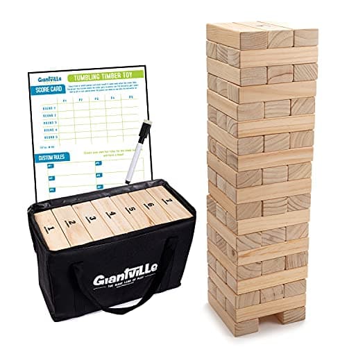 Giantville Giant Tumble Tower Game (56 blocks, 4+ ft)