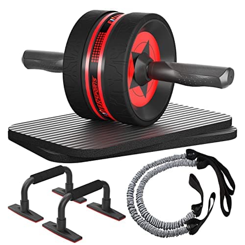 EnterSports 6-in-1 Ab Wheel Kit