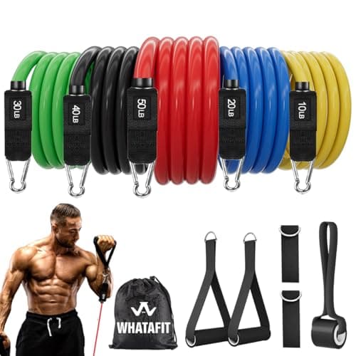 WHATAFIT Resistance Bands Set (with handles)