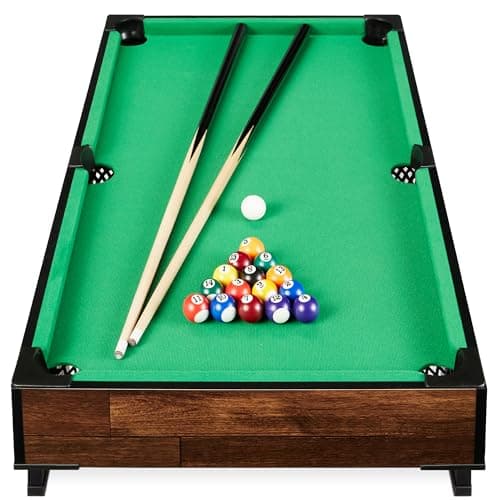 Best Choice Products Tabletop Billiards Table with Accessories