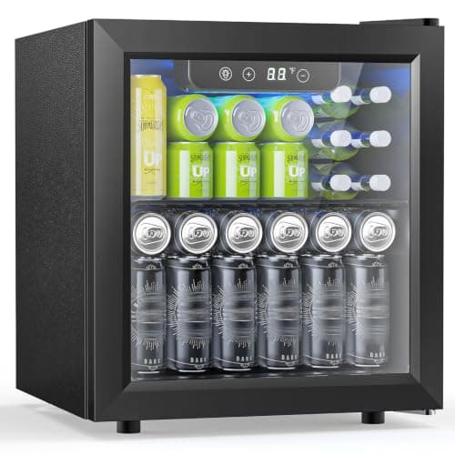 Electactic 50-Can Countertop Beverage Cooler (1.3 cu ft, glass door)