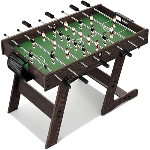 SereneLife Folding Foosball Table (4 x 2 ft)
