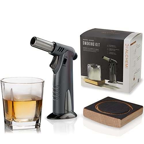 Viski Alchemi Barrel Board Cocktail Smoker Kit